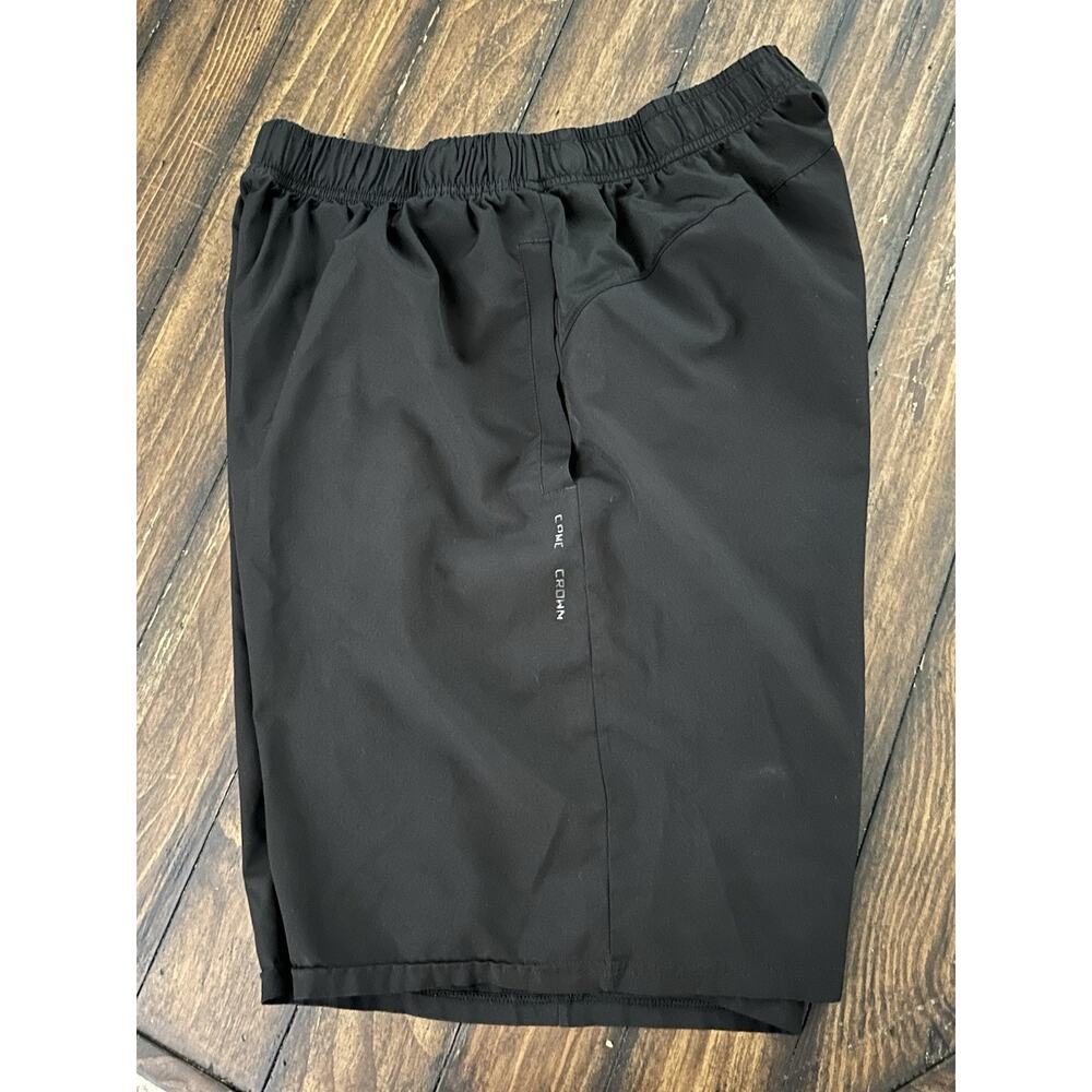Camel Crown Shorts Men’s Size XL Elastic Waist Comfortable Black Pockets Workout